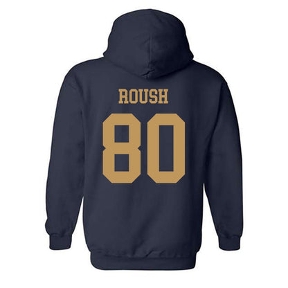 Georgia Tech - NCAA Football : Connor Roush - Classic Shersey Hooded Sweatshirt-1