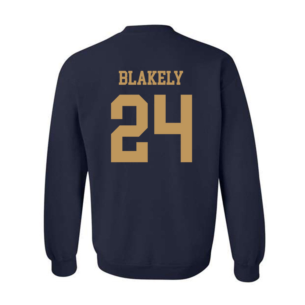 Georgia Tech - NCAA Baseball : Jackson Blakely - Classic Shersey Crewneck Sweatshirt-1