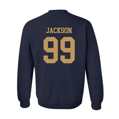 Georgia Tech - NCAA Football : Vincent Jackson - Classic Shersey Crewneck Sweatshirt-1