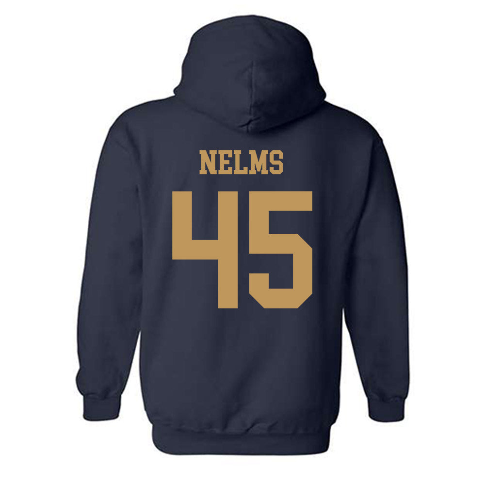 Georgia Tech - NCAA Football : Andrew Nelms - Classic Shersey Hooded Sweatshirt-1