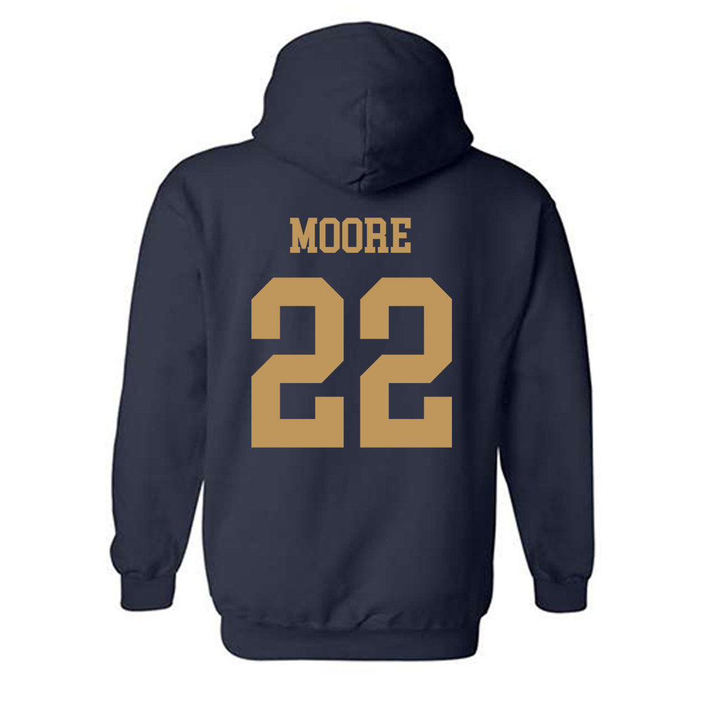 Georgia Tech - NCAA Football : D.J. Moore - Classic Shersey Hooded Sweatshirt-1