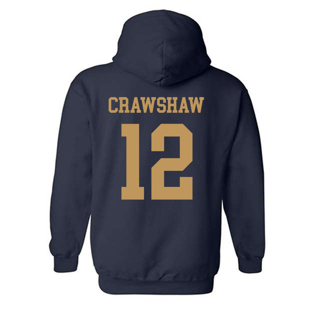 Georgia Tech - NCAA Women's Basketball : Jada Crawshaw - Classic Shersey Hooded Sweatshirt-1