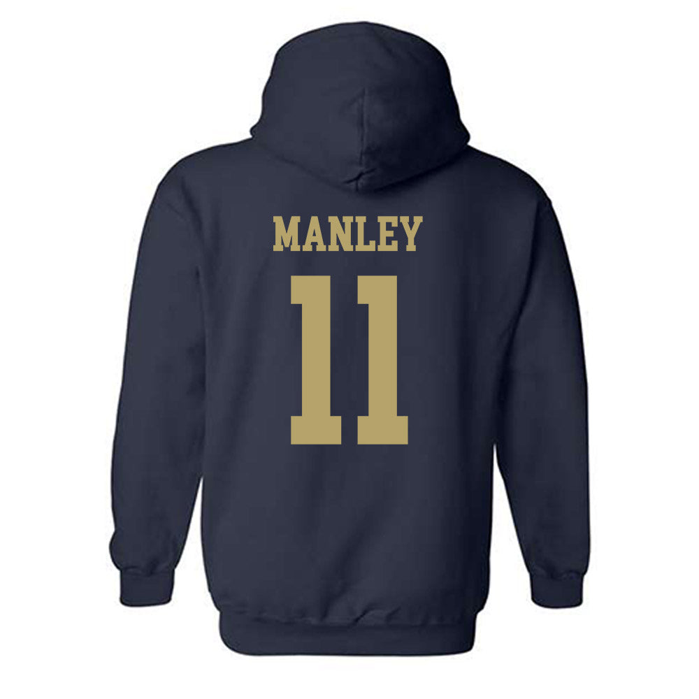 Georgia Tech - NCAA Football : Brayden Manley - Classic Shersey Hooded Sweatshirt-1
