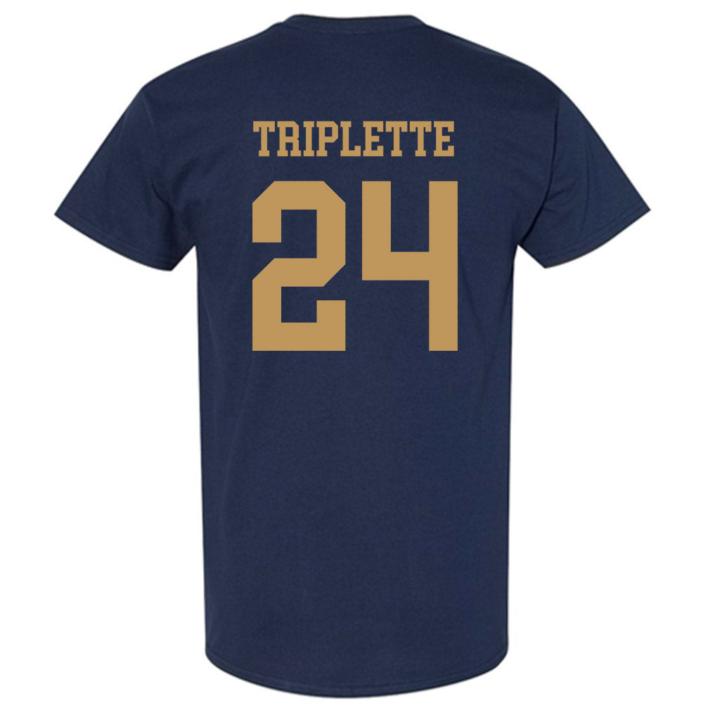 Georgia Tech - NCAA Football : Ronald Triplette - Classic Shersey T-Shirt-1