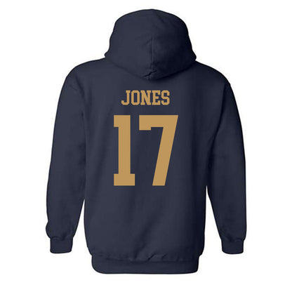 Georgia Tech - NCAA Football : Kealan Jones - Classic Shersey Hooded Sweatshirt-1