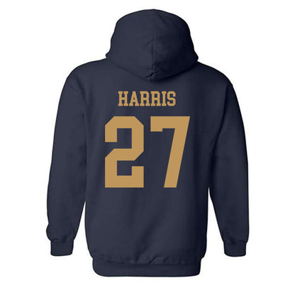 Georgia Tech - NCAA Football : Tae Harris - Classic Shersey Hooded Sweatshirt-1