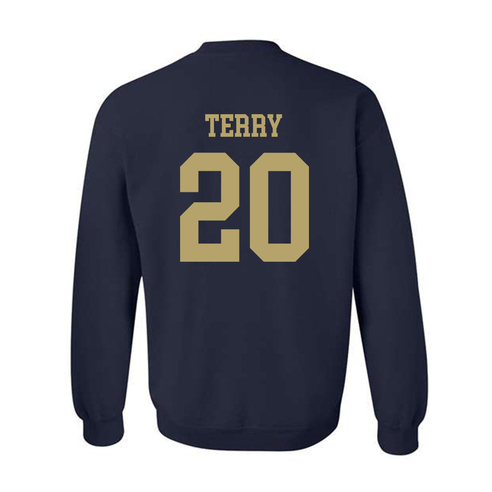 Georgia Tech - NCAA Football : Jaedyn Terry - Classic Shersey Crewneck Sweatshirt-1