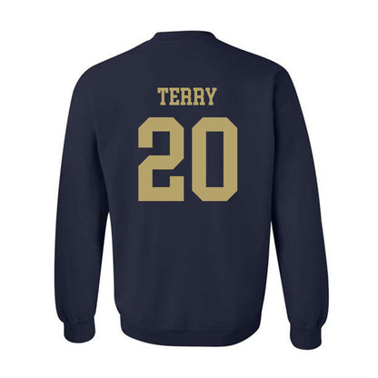 Georgia Tech - NCAA Football : Jaedyn Terry - Classic Shersey Crewneck Sweatshirt-1