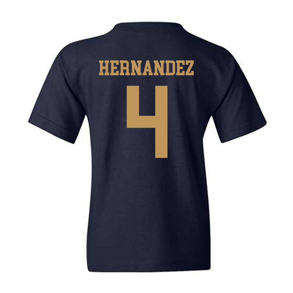 Georgia Tech - NCAA Baseball : Alex Hernandez - Classic Shersey Youth T-Shirt-1