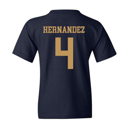 Georgia Tech - NCAA Baseball : Alex Hernandez - Classic Shersey Youth T-Shirt-1
