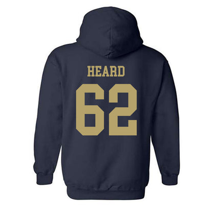 Georgia Tech - NCAA Football : Courtlin Heard - Classic Shersey Hooded Sweatshirt-1