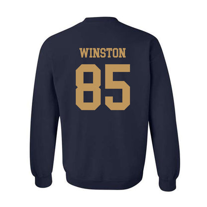 Georgia Tech - NCAA Football : Jj Winston - Classic Shersey Crewneck Sweatshirt-1