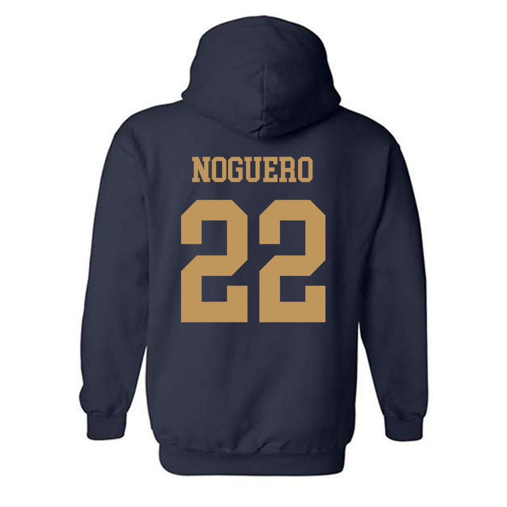 Georgia Tech - NCAA Women's Basketball : Ines Noguero - Classic Shersey Hooded Sweatshirt-1