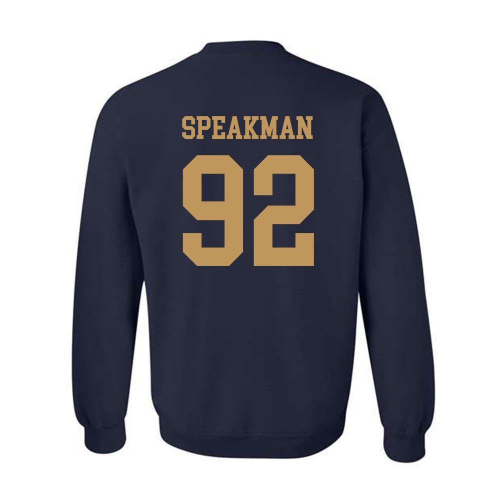 Georgia Tech - NCAA Football : Christian Speakman - Classic Shersey Crewneck Sweatshirt-1