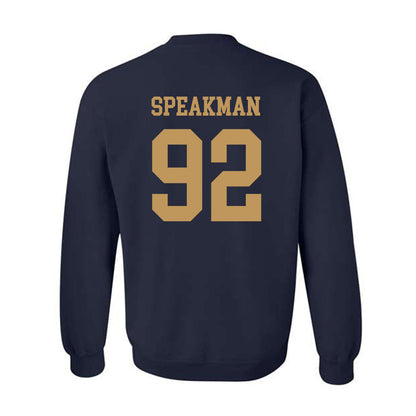 Georgia Tech - NCAA Football : Christian Speakman - Classic Shersey Crewneck Sweatshirt-1