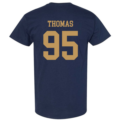 Georgia Tech - NCAA Football : Tawfiq Thomas - Classic Shersey T-Shirt-1