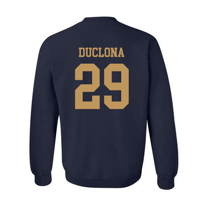 Georgia Tech - NCAA Football : Jonas Duclona - Classic Shersey Crewneck Sweatshirt-1