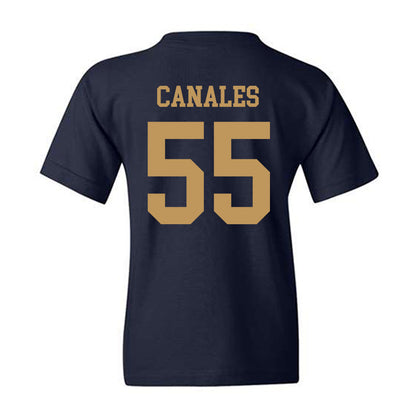 Georgia Tech - NCAA Football : Xavier Canales - Classic Shersey Youth T-Shirt-1