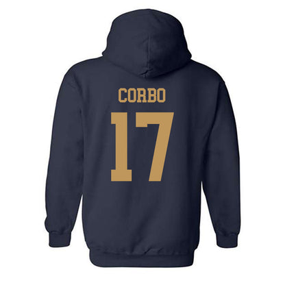 Georgia Tech - NCAA Football : Chris Corbo - Classic Shersey Hooded Sweatshirt-1