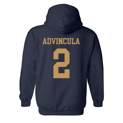 Georgia Tech - NCAA Baseball : Jarren Advincula - Classic Shersey Hooded Sweatshirt-1