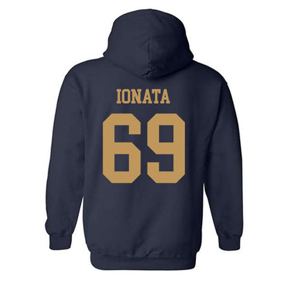 Georgia Tech - NCAA Football : Joseph Ionata - Classic Shersey Hooded Sweatshirt-1