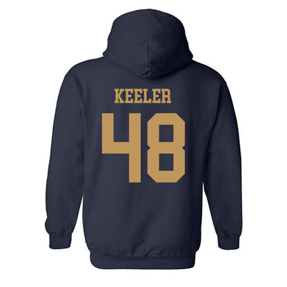 Georgia Tech - NCAA Football : Cal Keeler - Classic Shersey Hooded Sweatshirt-1
