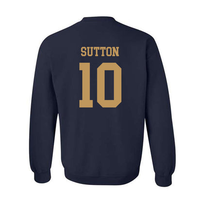 Georgia Tech - NCAA Men's Basketball : Darrions Sutton - Classic Shersey Crewneck Sweatshirt-1