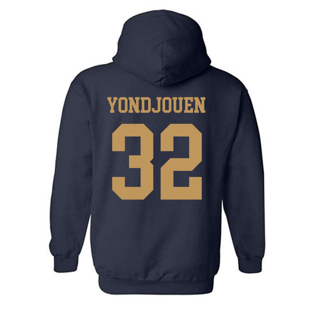 Georgia Tech - NCAA Football : Sylvain Yondjouen - Classic Shersey Hooded Sweatshirt-1
