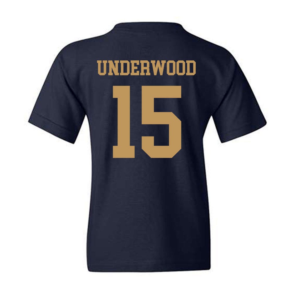 Georgia Tech - NCAA Baseball : Cooper Underwood - Classic Shersey Youth T-Shirt-1