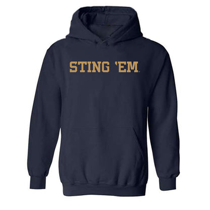Georgia Tech - NCAA Football : Cal Keeler - Classic Shersey Hooded Sweatshirt-0