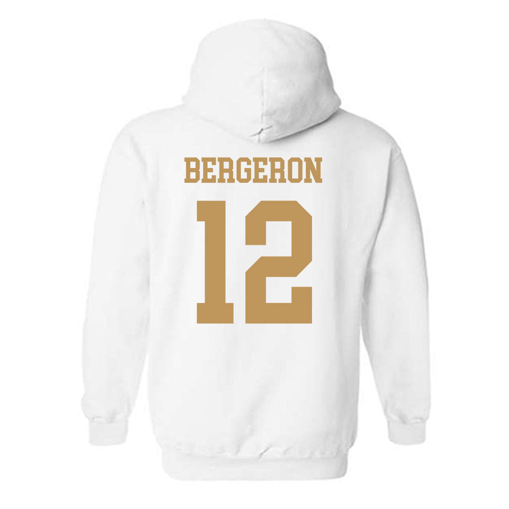 Georgia Tech - NCAA Football : Cole Bergeron - Classic Shersey Hooded Sweatshirt-1