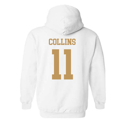 Georgia Tech - NCAA Football : Darnell Collins - Classic Shersey Hooded Sweatshirt-1