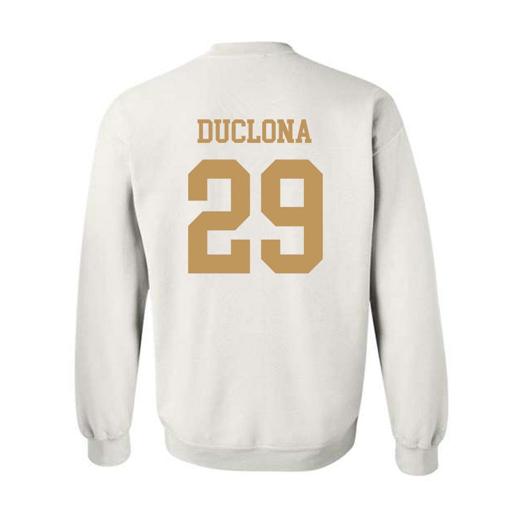 Georgia Tech - NCAA Football : Jonas Duclona - Classic Shersey Crewneck Sweatshirt-1