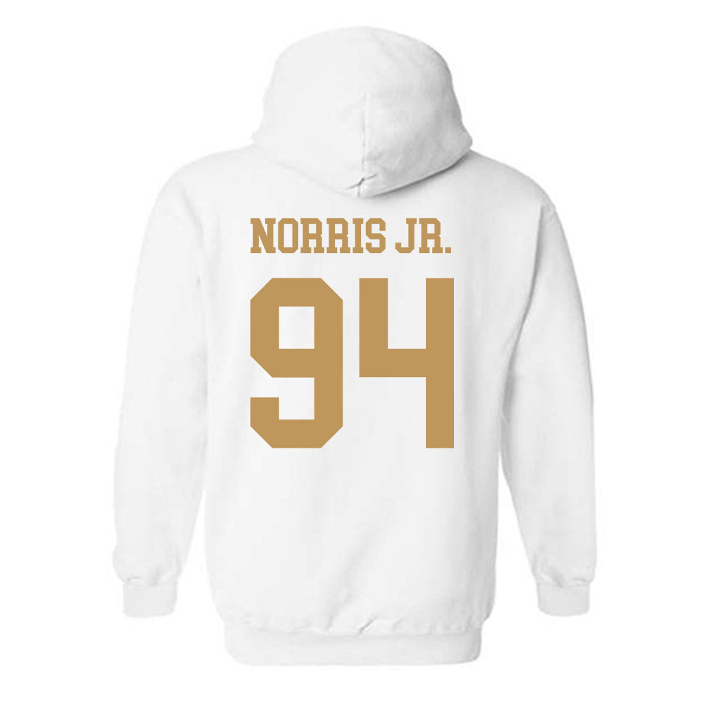 Georgia Tech - NCAA Football : Derry Norris Jr. - Classic Shersey Hooded Sweatshirt-1