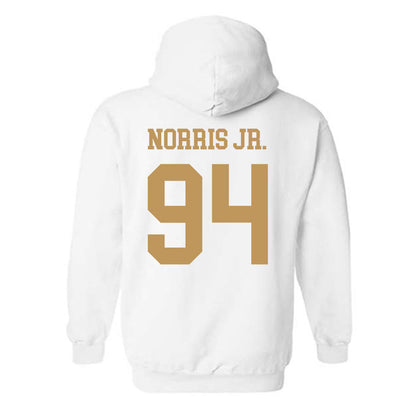 Georgia Tech - NCAA Football : Derry Norris Jr. - Classic Shersey Hooded Sweatshirt-1