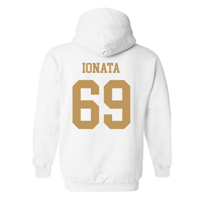 Georgia Tech - NCAA Football : Joseph Ionata - Classic Shersey Hooded Sweatshirt-1