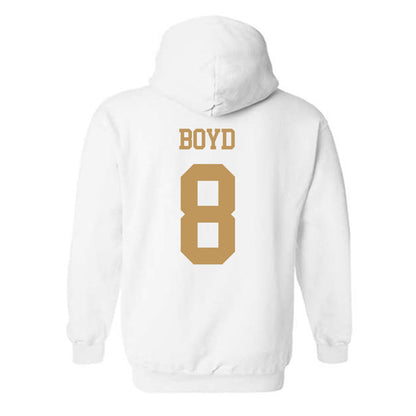 Georgia Tech - NCAA Football : Jordan Boyd - Classic Shersey Hooded Sweatshirt-1