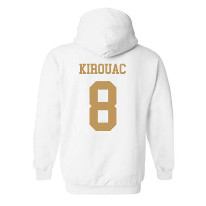 Georgia Tech - NCAA Men's Basketball : Cole Kirouac - Classic Shersey Hooded Sweatshirt-1