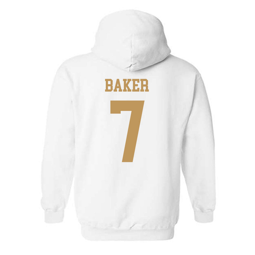 Georgia Tech - NCAA Baseball : Will Baker - Classic Shersey Hooded Sweatshirt-1