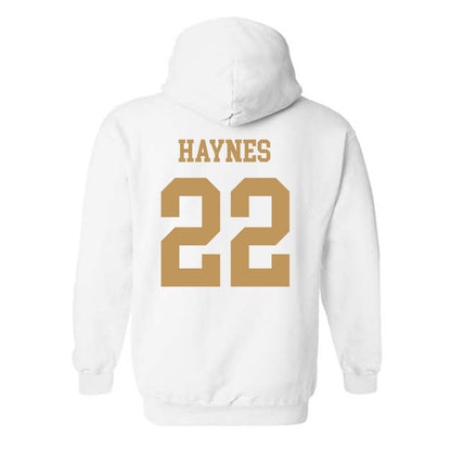 Georgia Tech - NCAA Football : Justice Haynes - Classic Shersey Hooded Sweatshirt-1