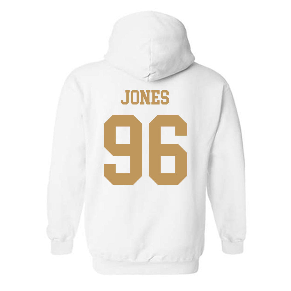 Georgia Tech - NCAA Football : Shymeik Jones - Classic Shersey Hooded Sweatshirt-1