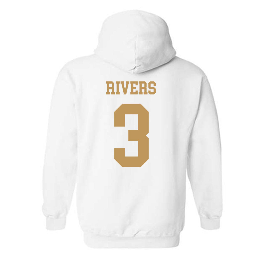 Georgia Tech - NCAA Football : Eric Rivers - Classic Shersey Hooded Sweatshirt-1