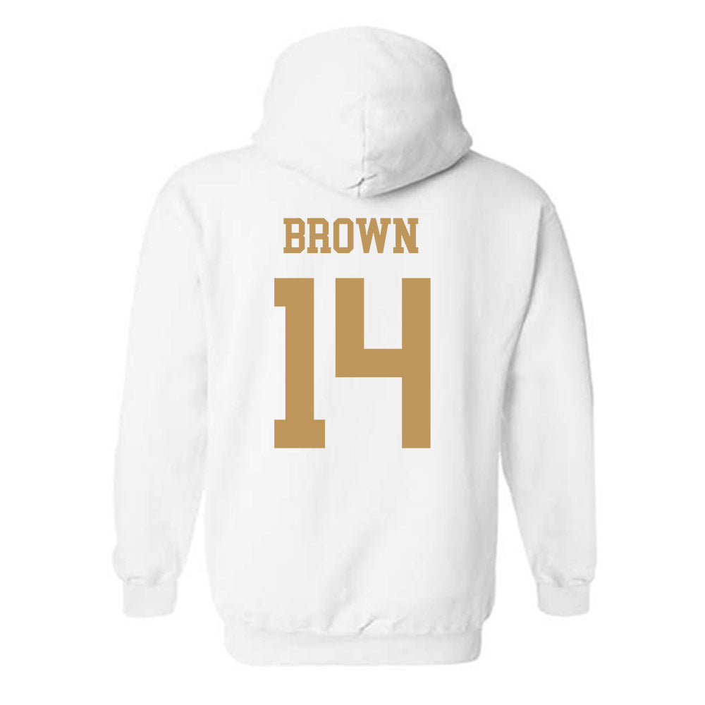 Georgia Tech - NCAA Baseball : Cade Brown - Classic Shersey Hooded Sweatshirt-1