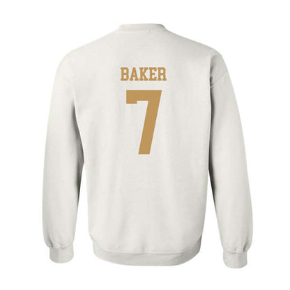 Georgia Tech - NCAA Baseball : Will Baker - Classic Shersey Crewneck Sweatshirt-1
