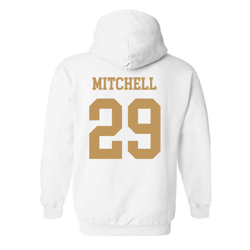 Georgia Tech - NCAA Football : Jon Mitchell - Classic Shersey Hooded Sweatshirt-1