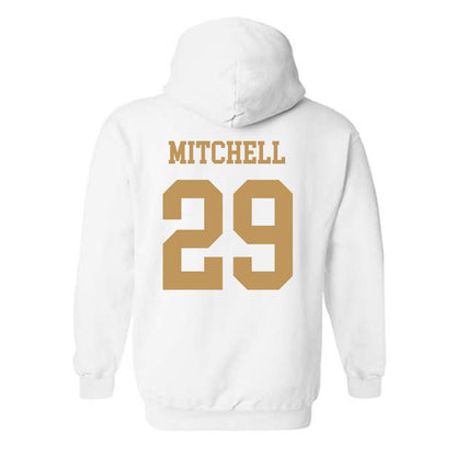 Georgia Tech - NCAA Football : Jon Mitchell - Classic Shersey Hooded Sweatshirt-1