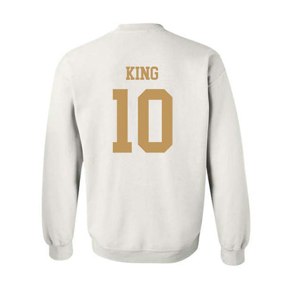 Georgia Tech - NCAA Football : Haynes King - Classic Shersey Crewneck Sweatshirt-1