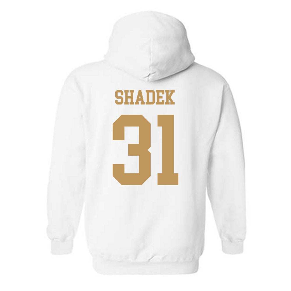 Georgia Tech - NCAA Baseball : Justin Shadek - Classic Shersey Hooded Sweatshirt-1