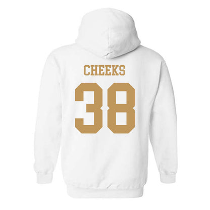 Georgia Tech - NCAA Football : A'J Cheeks - Classic Shersey Hooded Sweatshirt-1