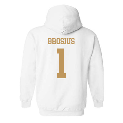 Georgia Tech - NCAA Baseball : Parker Brosius - Classic Shersey Hooded Sweatshirt-1